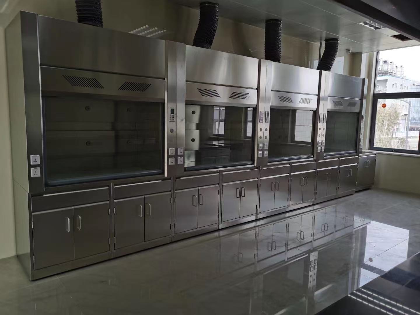 双鸭山市全钢通风柜不锈钢实验台 - 厂家
